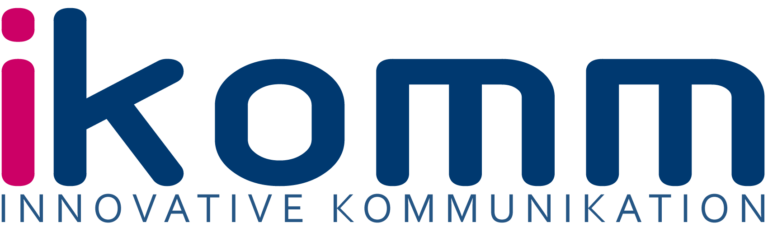 ikomm logo, blog logo, ikomm gmbh