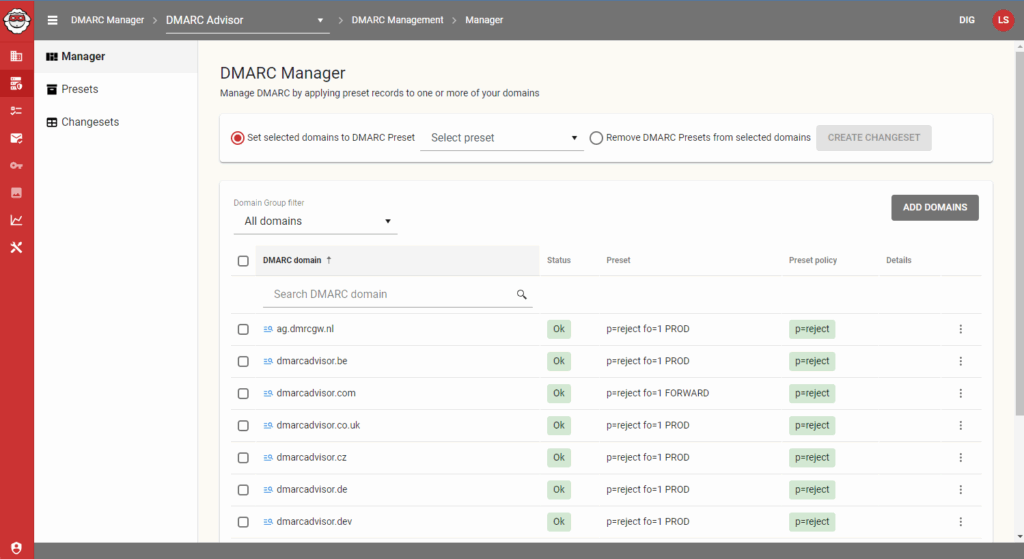 DMARC-Manager